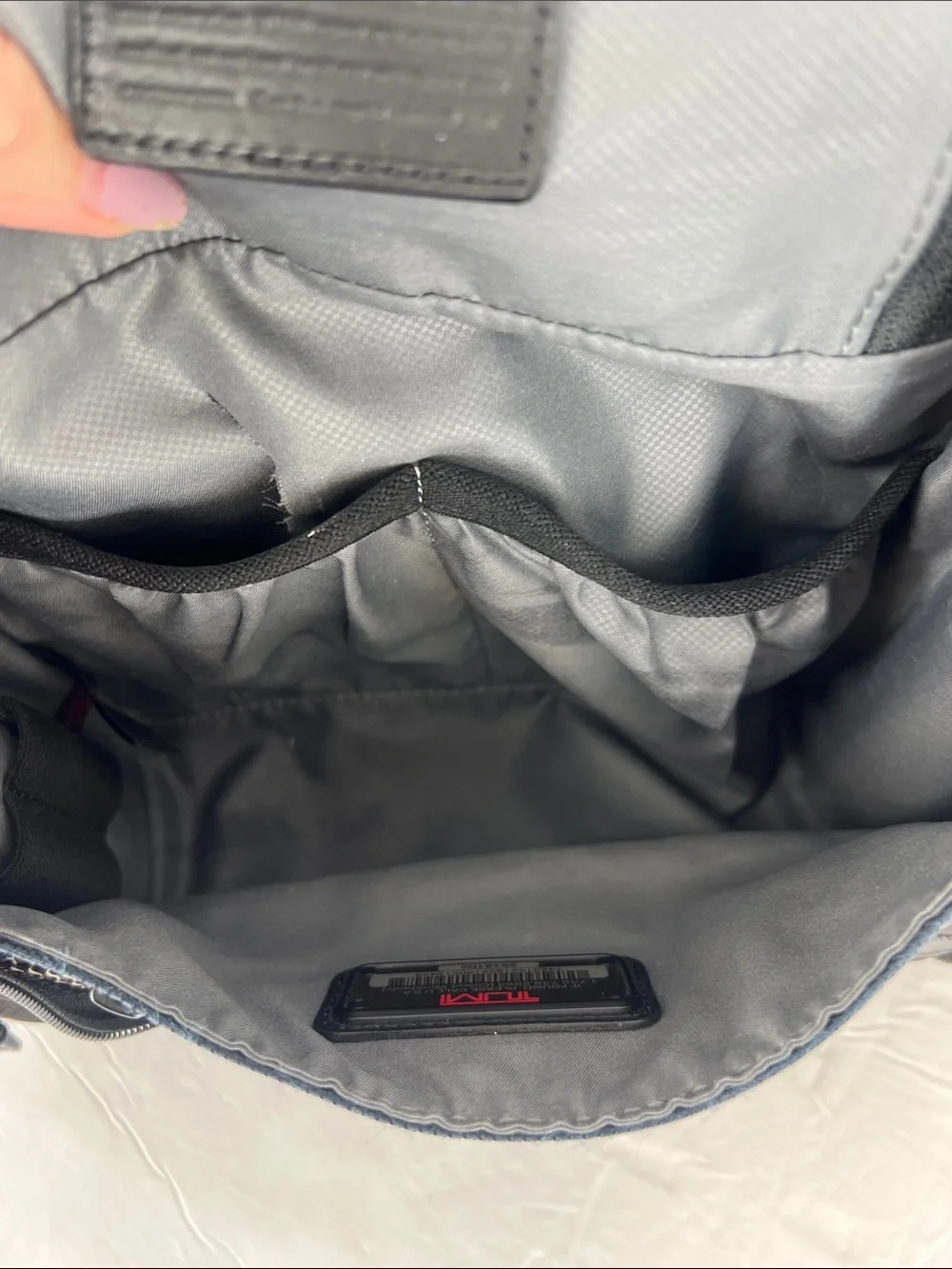 Tumi spacious travel